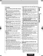 Предварительный просмотр 3 страницы Panasonic CQ-DX100W Operating Instructions Manual