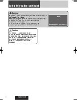 Предварительный просмотр 4 страницы Panasonic CQ-DX100W Operating Instructions Manual