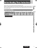 Предварительный просмотр 5 страницы Panasonic CQ-DX100W Operating Instructions Manual