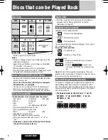 Предварительный просмотр 8 страницы Panasonic CQ-DX100W Operating Instructions Manual