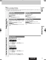 Предварительный просмотр 23 страницы Panasonic CQ-DX100W Operating Instructions Manual