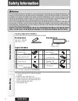 Preview for 2 page of Panasonic CQ-DX200W Installation Instructions Manual