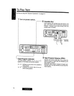 Preview for 10 page of Panasonic CQ-E01EN Operating Instructions Manual