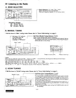 Предварительный просмотр 5 страницы Panasonic CQ-F50EE Operating Instructions Manual