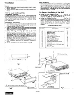 Preview for 15 page of Panasonic CQ-F50EE Operating Instructions Manual