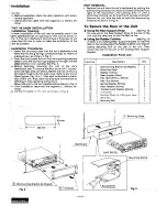 Предварительный просмотр 15 страницы Panasonic CQ-F50EE Operating Instructions Manual