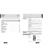 Preview for 4 page of Panasonic CQ-FX323W Operating Instructions Manual