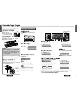 Preview for 7 page of Panasonic CQ-FX323W Operating Instructions Manual