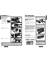 Preview for 10 page of Panasonic CQ-FX323W Operating Instructions Manual