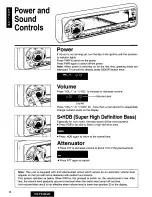 Предварительный просмотр 6 страницы Panasonic CQ-FX35 Operating Operating Manual