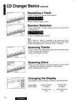 Предварительный просмотр 16 страницы Panasonic CQ-FX35 Operating Operating Manual