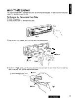 Предварительный просмотр 25 страницы Panasonic CQ-FX35 Operating Operating Manual