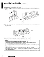 Предварительный просмотр 26 страницы Panasonic CQ-FX35 Operating Operating Manual