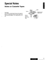 Предварительный просмотр 31 страницы Panasonic CQ-FX35 Operating Operating Manual