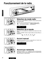 Предварительный просмотр 36 страницы Panasonic CQ-FX35 Operating Operating Manual