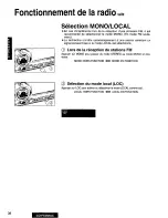 Предварительный просмотр 38 страницы Panasonic CQ-FX35 Operating Operating Manual