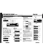 Предварительный просмотр 7 страницы Panasonic CQ-FX421AN Operating Instructions Manual