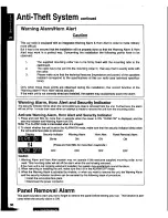 Preview for 28 page of Panasonic CQ-FX45LEN Operating Instructions Manual