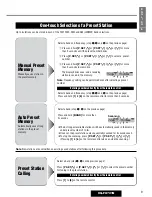 Предварительный просмотр 9 страницы Panasonic CQ-FX721N Operating Instructions Manual