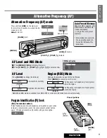 Предварительный просмотр 11 страницы Panasonic CQ-FX721N Operating Instructions Manual