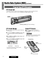 Предварительный просмотр 14 страницы Panasonic CQ-FX721N Operating Instructions Manual