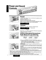 Предварительный просмотр 5 страницы Panasonic CQ-FX75EW Operating Instructions Manual