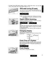 Предварительный просмотр 14 страницы Panasonic CQ-FX75EW Operating Instructions Manual