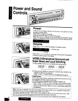 Предварительный просмотр 5 страницы Panasonic CQ-FX85LEN Operating Instructions Manual