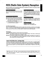 Предварительный просмотр 12 страницы Panasonic CQ-FX85LEN Operating Instructions Manual