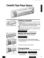 Предварительный просмотр 20 страницы Panasonic CQ-FX85LEN Operating Instructions Manual