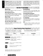 Предварительный просмотр 5 страницы Panasonic CQ-HR1003U Operating Instructions Manual