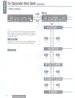 Предварительный просмотр 9 страницы Panasonic CQ-HR1003U Operating Instructions Manual