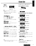 Предварительный просмотр 18 страницы Panasonic CQ-HR1003U Operating Instructions Manual