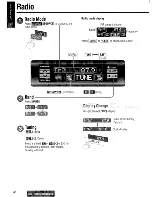 Предварительный просмотр 19 страницы Panasonic CQ-HR1003U Operating Instructions Manual