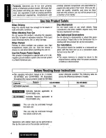 Предварительный просмотр 4 страницы Panasonic CQ-HR1003U Operating Manual