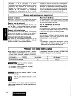 Предварительный просмотр 20 страницы Panasonic CQ-HR1003U Operating Manual