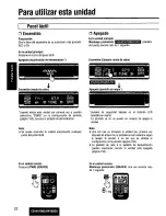 Предварительный просмотр 22 страницы Panasonic CQ-HR1003U Operating Manual