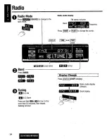 Предварительный просмотр 34 страницы Panasonic CQ-HR1003U Operating Manual