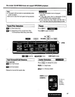 Предварительный просмотр 37 страницы Panasonic CQ-HR1003U Operating Manual