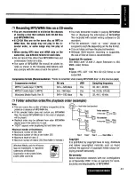 Предварительный просмотр 41 страницы Panasonic CQ-HR1003U Operating Manual