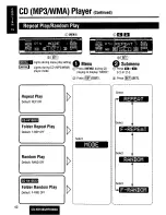 Предварительный просмотр 42 страницы Panasonic CQ-HR1003U Operating Manual