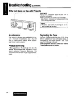 Предварительный просмотр 62 страницы Panasonic CQ-HR1003U Operating Manual