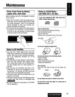 Предварительный просмотр 63 страницы Panasonic CQ-HR1003U Operating Manual