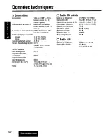 Предварительный просмотр 122 страницы Panasonic CQ-HR1003U Operating Manual