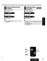 Предварительный просмотр 135 страницы Panasonic CQ-HR1003U Operating Manual