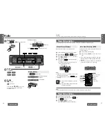 Preview for 8 page of Panasonic CQ-HX1003W Operating Instructions Manual