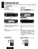 Предварительный просмотр 6 страницы Panasonic CQ-HX2083U Operating Manual