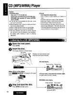 Предварительный просмотр 36 страницы Panasonic CQ-HX2083U Operating Manual