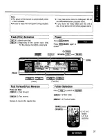 Предварительный просмотр 37 страницы Panasonic CQ-HX2083U Operating Manual