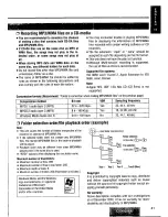 Предварительный просмотр 41 страницы Panasonic CQ-HX2083U Operating Manual